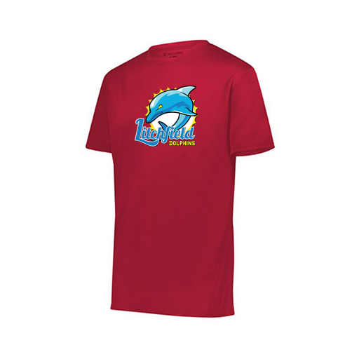 [222818.083.S-LOGO1] Men's Movement Dri Fit Shirt (Adult S, Red, Logo 1)