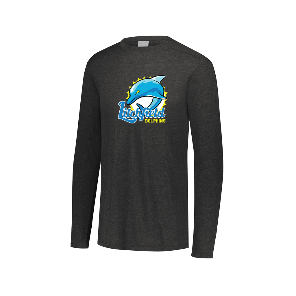 Decker Men's Tri-Blend T-Shirt - Long Sleeve