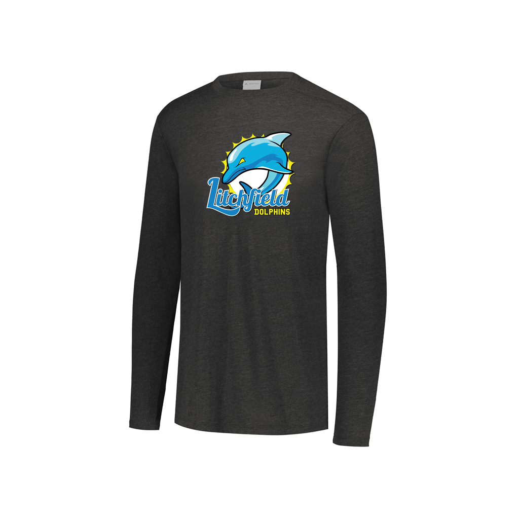 Decker Youth Tri-Blend T-Shirt - Long Sleeve