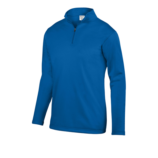 [DFW-FFQZ-RYL-AS-LOGO4] Men's FlexFleece 1/4 Zip (Adult S, Royal, Logo 4)