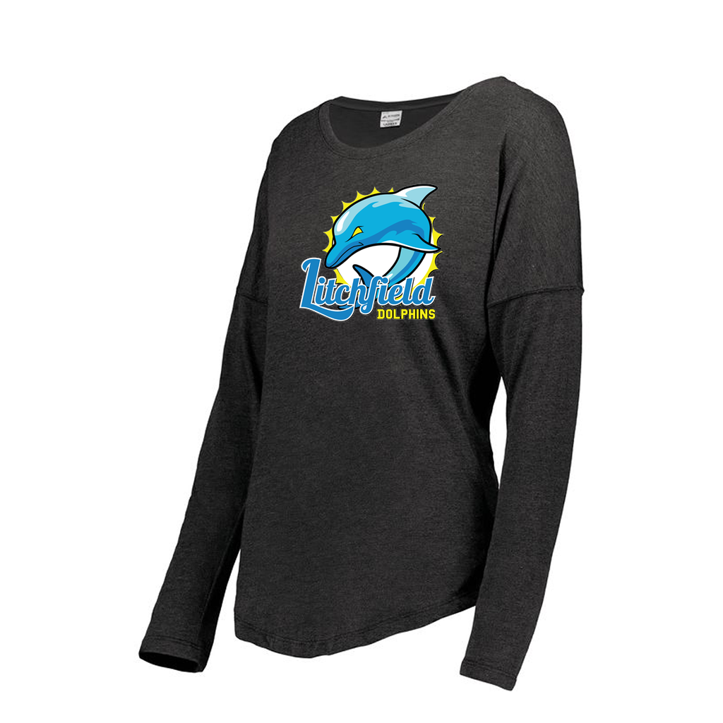 Decker Women's Tri-Blend T-Shirt - Long Sleeve